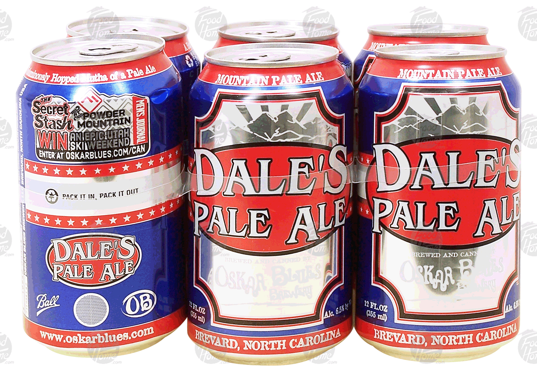 Dale's Pale Ale  mountain pale ale, 12-fl. oz., 6.5% alc. by vol. Full-Size Picture